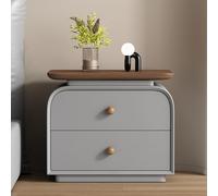 Comodino Semplice con Cassetti, Comodino Moderno in Legno, Tavolino Raffinato, Piccola Cassettiera for Camera da Letto, Soggiorno
