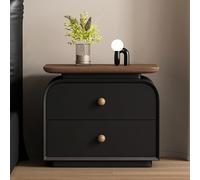 Comodino Semplice con Cassetti, Comodino Moderno in Legno, Tavolino Raffinato, Piccola Cassettiera for Camera da Letto, Soggiorno