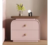 Comodino Semplice con Cassetti, Comodino Moderno in Legno, Tavolino Raffinato, Piccola Cassettiera for Camera da Letto, Soggiorno