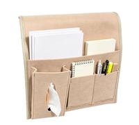Comodino Storage Organizer Feltro Tablet Remote Phone Storage Basket | con scomparti dormitorio tasca letto per adolescenti ragazze studenti tablet college dormitorio camera da letto camper