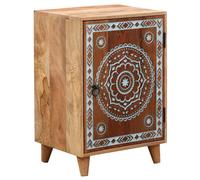 Comodino Tavolino Notte Piccola Cassettiera In Legno Camera Da Letto 68Cm