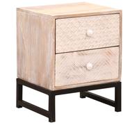 Comodino Tavolino Notte Piccola Comò In Legno Camera Da Letto 50Cm