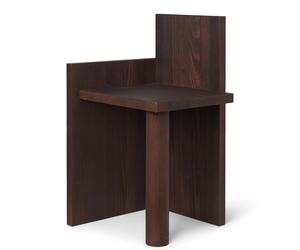 Comodino UTA Piece Pino Oliato Scuro