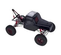 COMODO 1/10 Scale RC Rack Accesso Compatibile con FJ40 Power Wagon Shell Decorazione e Performance Modelli di alloggio(02 Black)