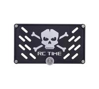COMODO 1/10 Scale RC Rack Accesso Compatibile con FJ40 Power Wagon Shell Decorazione e Performance Modelli di alloggio(01 Black)