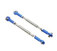 COMODO 2 PCS Adeguabile Front Steering Rod Link per 1/7 RC Crawler - Impostazione in Acciaio Inossidabile Linking Compatibile con Unlimited Desert Racer