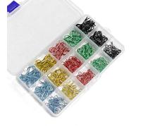 COMODO 260pcs RC Car Body Clips Pins & Latches Set - Hardware di Metallo per 1/8 1/10 1/12 1/14 1/16 Scala Compatibile con -4