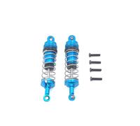 COMODO 2PCS Adsorbente di Shock Idraulico per 1/14 1/12 Scala RC Car - Metallo Suspensione Damper Sostituzione Compatibile con Modelli 144001 14 4002 144010 124016-124019(Blue)