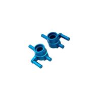 COMODO 2Pcs Metal Rear Wheel Cups per 1/28 Scale RC Drift Cars - Compatibile con Q Racing Drift e Modelli Simili(Blue)