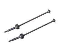 COMODO 2pcs RC CVD Drive Shaft per 1/14 Scala Compatibile con EMB-1 Em B-SC EMB-WRC EMM-MT EMD-DT L6126 Metal Universal Drive Joint