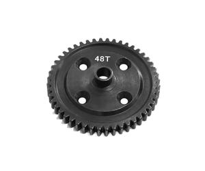 COMODO 46T 48T Steel Central Differential Gear per 1/7 Scale RC Rally Car - Parte Drivetrain di Sostituzione Compatibile con Rallye C3 WRC(48T km (dai))