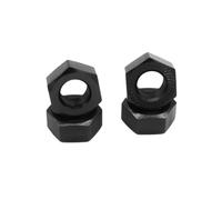 COMODO 4Pcs 17mm M10 Metal Wheel Hex Nuts per 1/10 Scale RC Cars - Compatibile con Racing 11101, 21101, J3 Speed Modelli