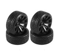 COMODO 4pcs 65mm 1/10 RC Car Tires On Road off Road Wheels con 12mm Hex per TT01 TT02 Compatibile