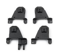 COMODO 4PCS Front & Rear Shock Mount Towers Compatibile con 1/10 Scale RC Crawler Car Upgrade Parts