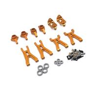 COMODO 7-Piece Metal Swing Arm Steering Cup Compatibile con 1/18 A949 A959 A969 A979 K929 RC Car(Yellow)