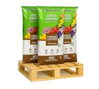 COMODO 70 L Terriccio Universale - Substrato organico concimato per rinvasi e aiuole, miscela torba, compost, drena bene e nutre a lungo 6 Sacchi X 70 LT (420 LT)