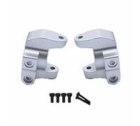 COMODO Acciaio di Metallo per 1/12 Scale RC Car - Front & Rear Axle Cover, 7075-T6 Aluminum, Compatibile con MN86K MN86KS MN86 MN86S Modelli(Color: Silver Front baseC)