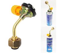 Comodo adattatore di ricarica bombola gas propano da campeggio per attivit?? all