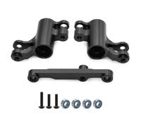 COMODO Aluminum Bellcranks Controlling Assembly Replacement Part per Maxx XRT RC Cars - Front Steering Linkage Upgrade, 10743 Compatibile(Black)