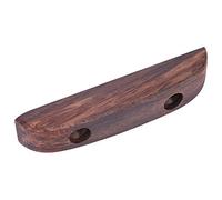 Comodo appoggio per il pollice della chitarra, poggiapiedi dei bassi, superficie liscia marrone rossastro 6,5 * 1,3 * 1,2 cm per Precision Bass e Jazz Bass per Thumb Relax