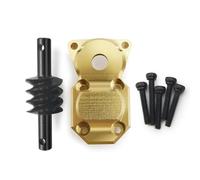 COMODO Brass Differential Cover e Axle Gear 6x6 Back Axle Conversion Kit Compatibile con SCX24 all Series 1/24 Scale RC Crawler Cars