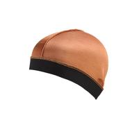 Comodo cappello da pirata con ampia fascia elastica in finta seta, per uso quotidiano e feste in costume, leggero in poliestere, cachi, Taglia unica