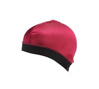 Comodo cappello da pirata con ampia fascia elastica in finta seta, per uso quotidiano e feste in costume, leggero in poliestere, Rosso vinaccia, Taglia unica