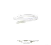 Comodo cinturino in silicone per occhiali da immersione e snorkeling, migliora la tua esperienza di sport acquatici (trasparente S)