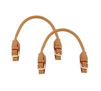 Comodo cinturino per borsetta, in pelle PU, design regolabile, per donne moderne, offre una facile trasformazione degli stili, Colore cera d'api, One Size