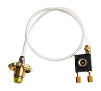 Comodo connettore ricarica serbatoio gas adatto per campeggio ed escursioni