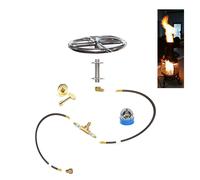 Comodo Converting a Legna per Pre-plumbed Gas Fuoco Fossa Kit & Scelta