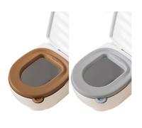 Comodo Copri Sedile WC Impermeabile Cuscino per Uso Bagno Casa