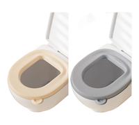 Comodo Copri Sedile WC Impermeabile Cuscino per Uso Bagno Casa