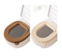 Comodo Copri Sedile WC Impermeabile Cuscino per Uso Bagno Casa