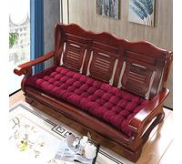 Comodo cuscino da giardino in cotone spesso per divano a 2 o 3 posti, 170 x 55 cm, elegante e confortevole, perfetto per sedie in terrazza