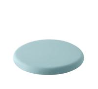 Comodo cuscino for sedia rotondo in memory foam imbottito antiscivolo morbido for casa, cucina, auto e ufficio Per Meditazione, All'aperto(Light Blue,40x40cm)