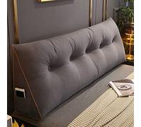 Comodo cuscino lombare per lettura, schienale, triangolare, testiera, cuscino a cuneo, grande cuscino da lettura per finestra a baia, divano Tatami, camera da letto