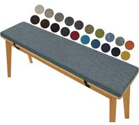 Comodo cuscino per panca 150 x 50 120 x 40 140 x 60 cm, 5 cm di spessore, lavabile e rimovibile, ideale per uso interno ed esterno, perfetto per divano malato, 10,100 x 55 cm