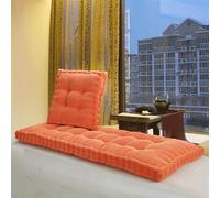 Comodo cuscino per panca rettangolare, spessore 10 cm, per interni ed esterni, per panche a 1/2/3 posti, rettangolare, 50 x 50 e 55 x 160 cm, per giardino e soggiorno