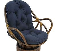 Comodo cuscino per sedia girevole in rattan, cuscino ergonomico per alleviare il dolore alla schiena, cuscino di ricambio con motivo a uova, perfetto per divani, ufficio e tappeti