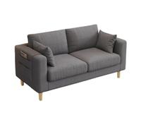 Comodo divano a due posti, elegante divano compatto a 2 posti for camera da letto, soggiorno, dormitorio, ufficio, divano pigro imbottito moderno for mobili domestici di piccoli spazi(C,120CM)