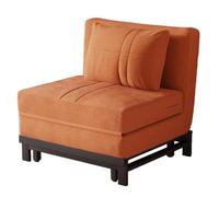 Comodo divano letto pieghevole per adulti, lavabile e rimovibile, in tessuto di velluto, schienale regolabile (6 posizioni), perfetto per soggiorno, 196 x 68 x 30 cm
