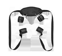 Comodo e regolabile set di cinghie per fitness e gioco di allenamento completo in nylon per yoga per adattarsi a tutti i tipi di corpo s-zQh2h9