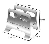 Comodo ed efficiente scaffale portaoggetti per tagliere dire addio al disordine