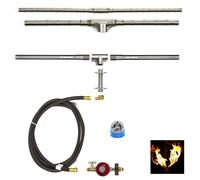 Comodo Converting a Legna per Pre-plumbed Gas Fuoco Fossa Kit & Scelta