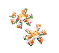 Comodo fermaglio per capelli a tema pasquale con conigli Decors Holiday Theme Hairpin Spring Festival Clip per capelli per bambini