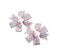Comodo fermaglio per capelli a tema pasquale con conigli Decors Holiday Theme Hairpin Spring Festival Clip per capelli per bambini