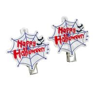 Comodo fermaglio per capelli di Halloween con teschio zucca scheletro dettaglio fermagli per capelli per pelli sensibili usura quotidiana festa 1 paio comode forcine per Halloween per bambini