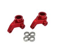 COMODO Front Steering Cup Assembly per 1/10 RC Cars Compatibile con 10303 10304 Modelli - 6061 Aluminum(Red)