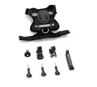 Comodo gilet per animali domestici che supporta due telecamere di azione per la prima persona Visualizza servizi fotografici Facile accessorio per action camera